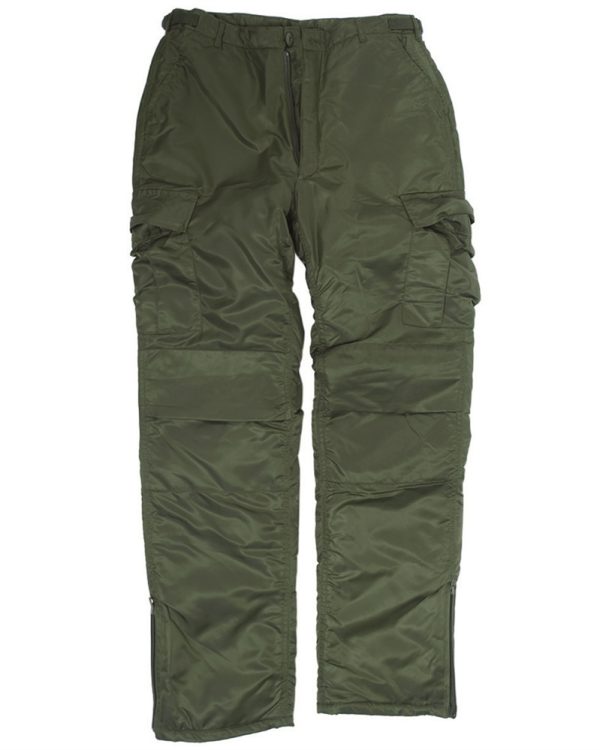 Pantaloni militari termici BDU MA1 verdi Pantaloni militari termici BDU MA1 verdi