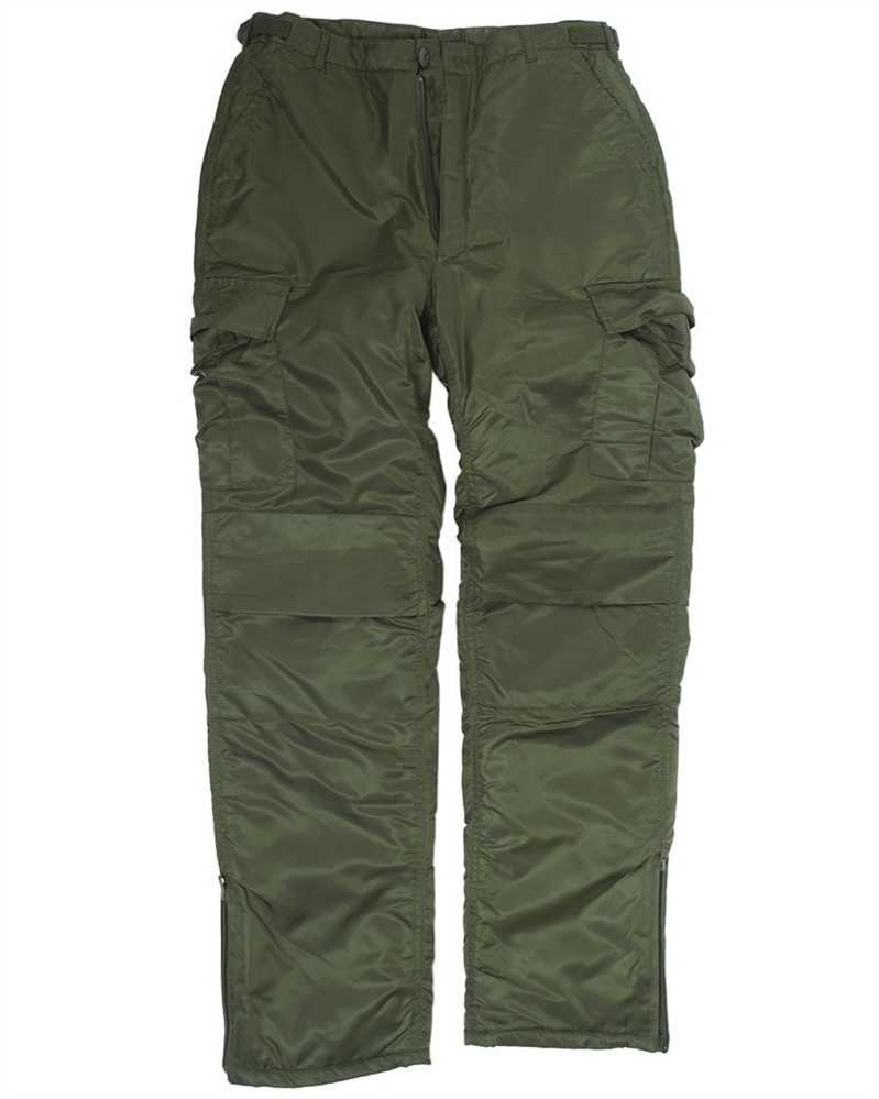 Pantaloni militari termici BDU MA1 verdi