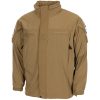 Giacca impermeabile antivento in softshell MFH coyote tan
