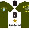 T-shirt ufficiale  Brigata Paracadutisti Folgore verde