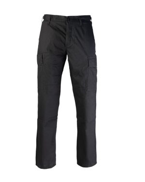 Pantaloni bdu cargo MIL-TEC antistrappo neri