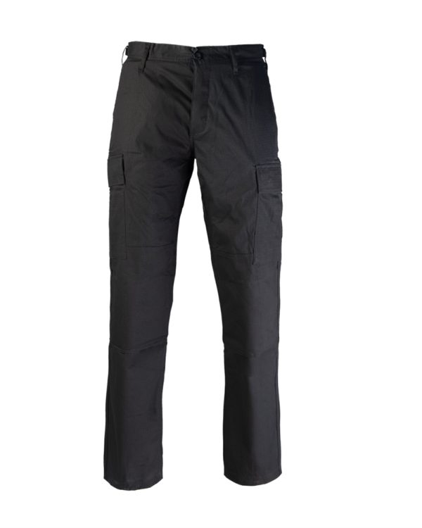 Pantaloni bdu cargo MIL-TEC antistrappo neri