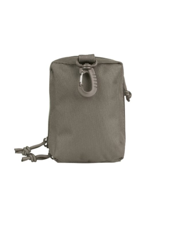 Mini marsupio MIL-TEC a forma di zaino  di colore verde  utilizzabile come portachiavi