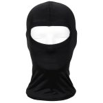 Passamontagna a un foro in spandex nero