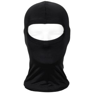 Passamontagna a un foro  in  spandex nero