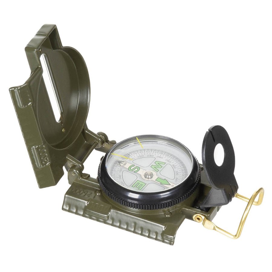 Proster Bussola Professionale Militare in Metallo con Inclinometro
