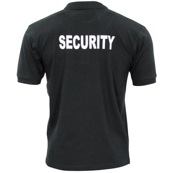 00865A-01 Polo Security MFH stampa anteriore e posteriore