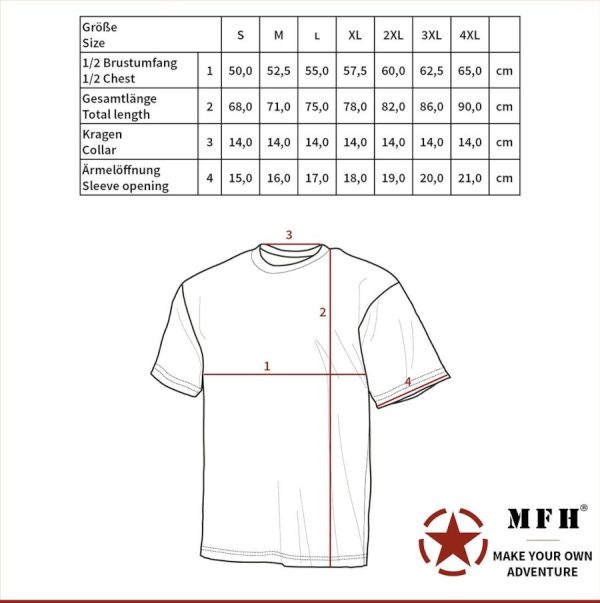 00865A-02 Polo Security MFH stampa anteriore e posteriore