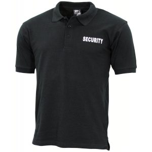 Polo Security MFH stampa anteriore e posteriore