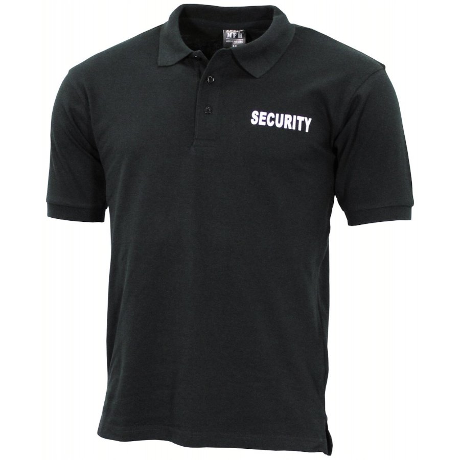 Polo Security MFH stampa anteriore e posteriore