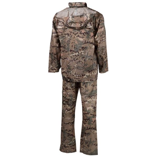 Completo antipioggia giacca pantaloni MFH  operation camo