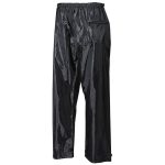 Pantaloni Impermeabili in poliestere/pvc neri