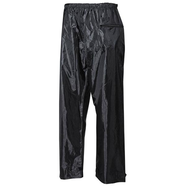 Pantaloni Impermeabili in poliestere/pvc neri