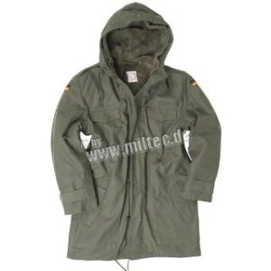 Parka Militare Tedesco verde