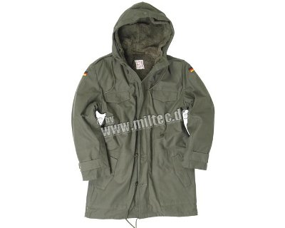 Parka Militare Tedesco verde