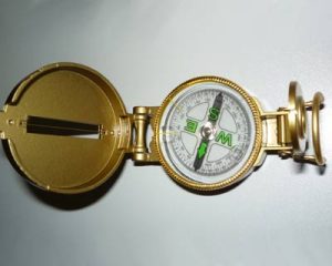 Bussola Precision, corpo in metallo
