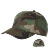 Cappello tipo baseball MFH mimetico woodland