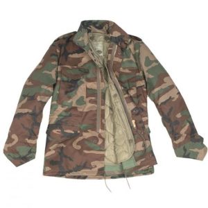 Giacca parka M65 MIL-TEC woodland con interno staccabile