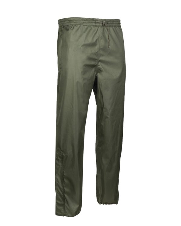 Pantaloni da pioggia in trilaminato MIL-TEC® verdi