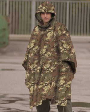 Poncho militare MIL-TEC in tessuto antistrappo vegetato