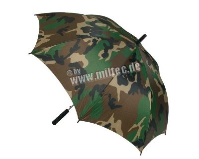 Ombrello mimetico woodland