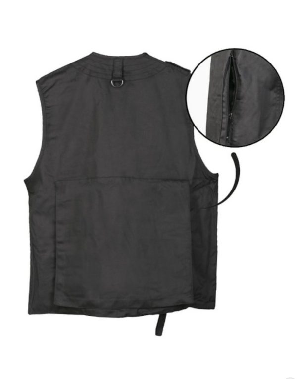 Gilet Multisache MIL-TEC per security e outdoors nero