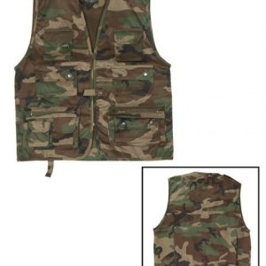 Gilet Multisache MIL-TEC caccia pesca outdoors woodland