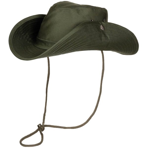 Cappello Militare MFH tipo Bush Hat di colore verde