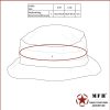 Cappello MFH tipo gi boonie con rete traspirante verde