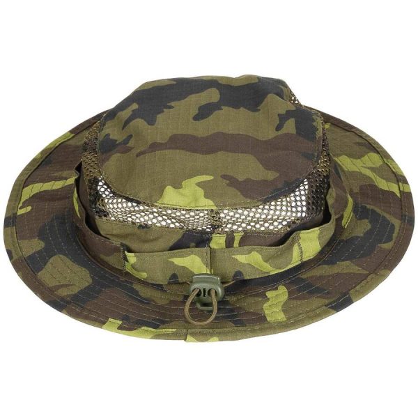 Cappello MFH tipo gi boonie con rete traspirante cz camo