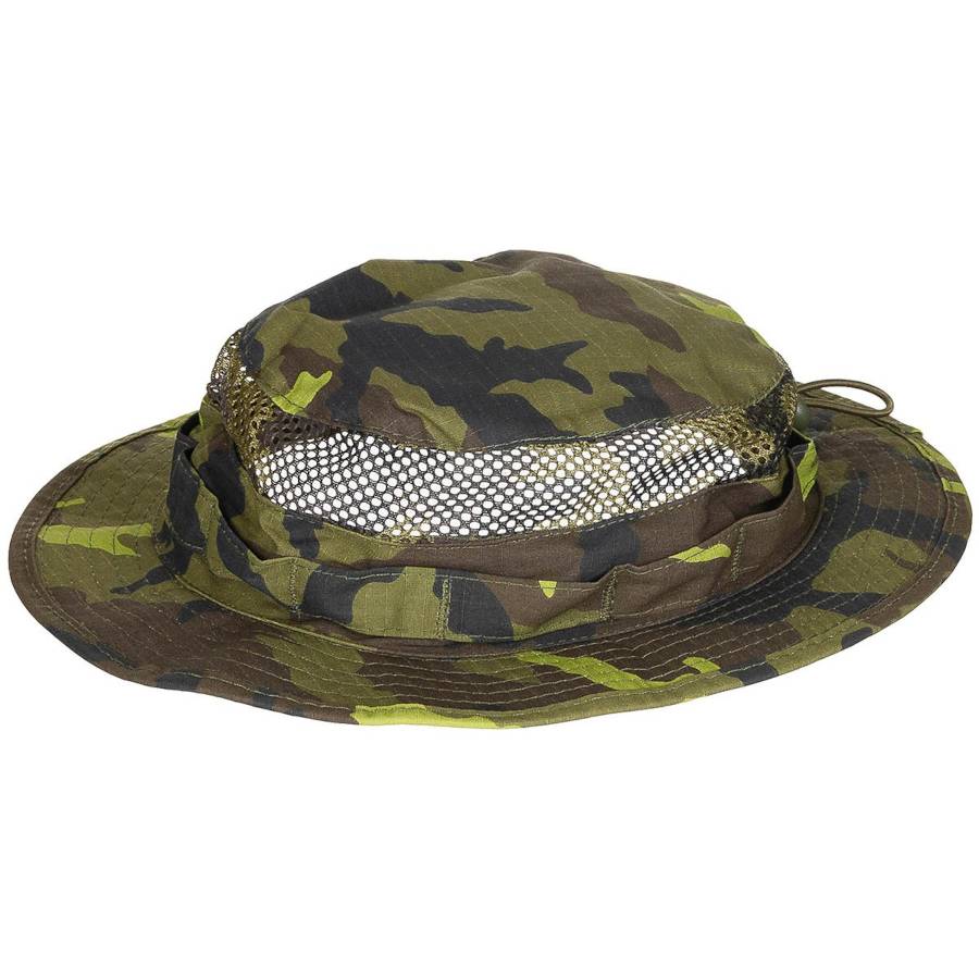 Cappello MFH tipo gi boonie con rete traspirante cz camo