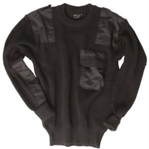 Maglione MIL-TEC modello NATO di colore nero in acrilico