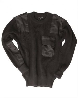 Maglione MIL-TEC modello NATO di colore nero in acrilico