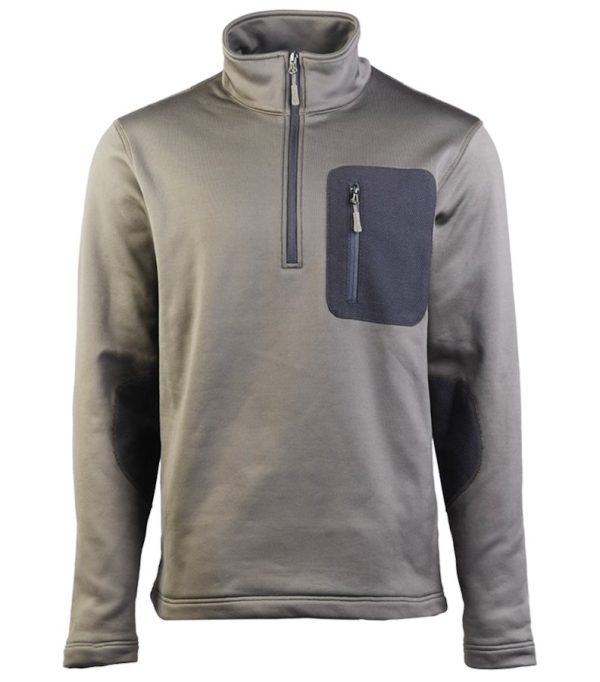 Maglione tecnico tipo troyer  MIL-TEC di colore verde