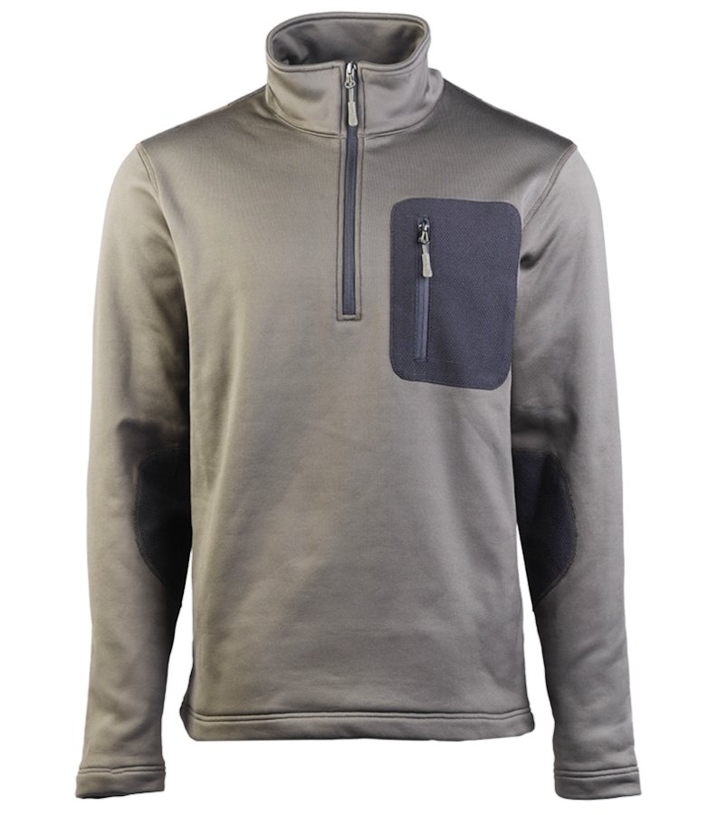 Maglione tecnico tipo troyer MIL-TEC di colore verde