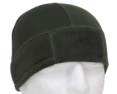 Berretto BW in pile verde