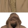 Giacca Softshell MIL-TEC di colore Dark Coyote