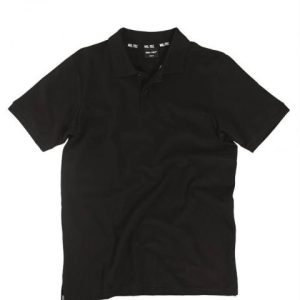 Polo Miltec in cotone piquet nera