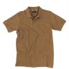 Polo Miltec in cotone piquet coyote