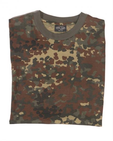 T-shirt mimetica flecktarn