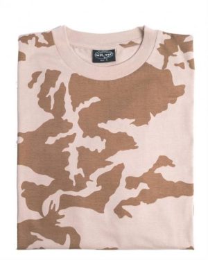 T-shirt militare by MIL-TEC mimetica DPM desert 100% cotone