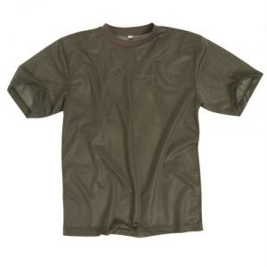 T-shirt a rete verde