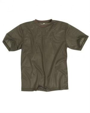 T-shirt a rete verde