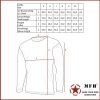 Maglia intima termica MFH in caldo cotone di colore verde