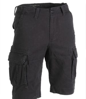 Bermuda militari stile vintage MIL-TEC di colore nero