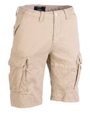 Bermuda militari stile vintage MIL-TEC di colore khaki