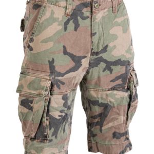 Bermuda militari stile vintage MIL-TEC mimetiche woodland