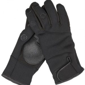 Guanti da tiro MIL-TEC in neoprene neri