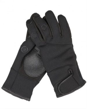Guanti da tiro MIL-TEC  in neoprene neri