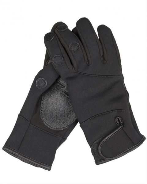Guanti da tiro MIL-TEC  in neoprene neri
